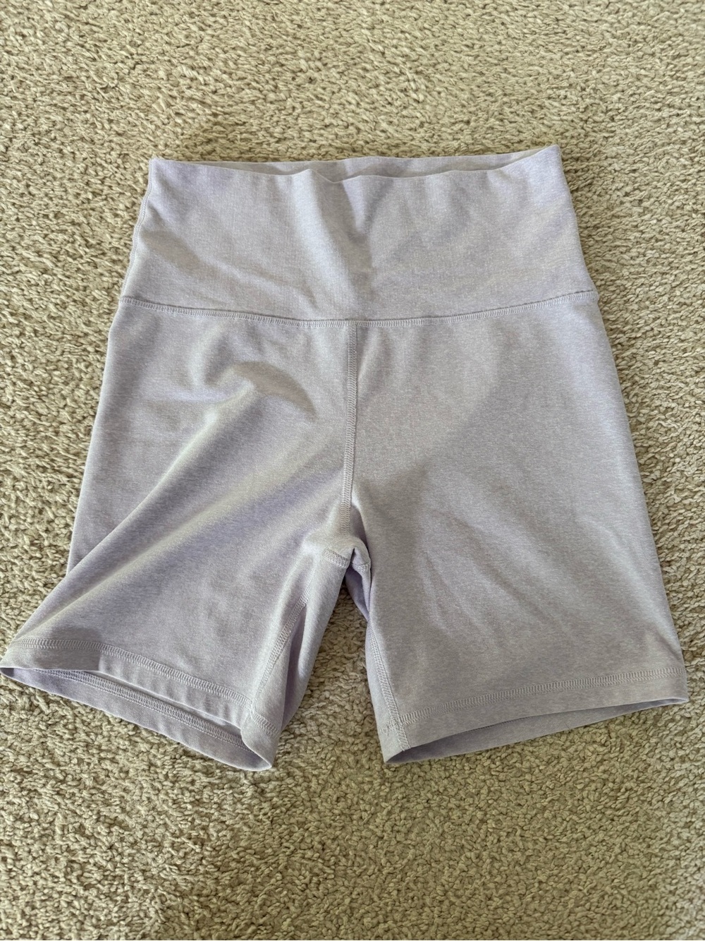 Old Navy Lilac High-Waist Bike Shorts
